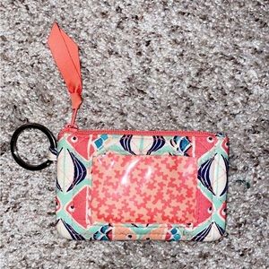 vera bradley zip id case